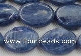 CKC536 15.5 inches 13*18mm oval natural Brazilian kyanite beads