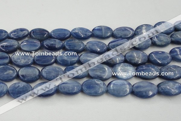 CKC538 15.5 inches 18*25mm oval natural Brazilian kyanite beads