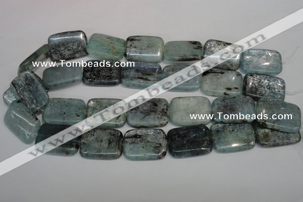 CKC54 15.5 inches 22*30mm rectangle natural kyanite beads wholesale