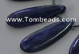 CKC541 Top drilled 10*25mm flat teardrop natural kyanite beads