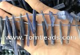 CKC547 Top drilled 10*16mm - 12*50mm sticks kyanite beads