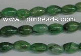 CKC70 15.5 inches 4*6mm rice natural green kyanite beads wholesale