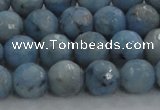 CKC703 15.5 inches 10mm faceted round imitation blue kyanite beads