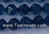 CKC713 15.5 inches 10mm faceted nuggets imitation kyanite beads