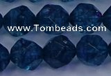 CKC715 15.5 inches 14mm faceted nuggets imitation kyanite beads