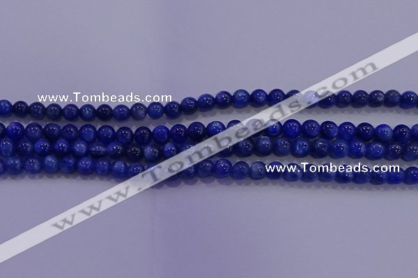 CKC721 15.5 inches 5mm round natural kyanite gemstone beads