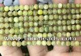 CKC765 15.5 inches 4mm round natural green kyanite beads