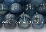 CKC771 15.5 inches 8mm round blue kyanite beads wholesale