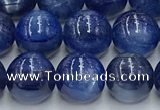 CKC779 15.5 inches 8mm round blue kyanite beads wholesale