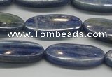 CKC93 15.5 inches 10*25mm oval natural kyanite gemstone beads