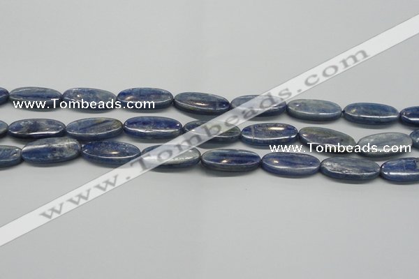 CKC93 15.5 inches 10*25mm oval natural kyanite gemstone beads