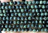 CKJ334 15 inches 6mm faceted round kambaba jasper beads wholesale