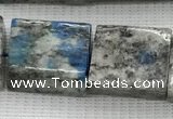 CKJ451 15.5 inches 12*14mm - 14*16mm rectangle natural k2 jasper beads