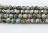 CKJ456 15.5 inches 12mm round natural k2 jasper beads wholesale