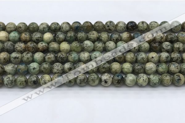 CKJ463 15.5 inches 6mm round natural k2 jasper beads wholesale