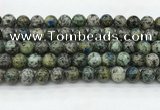 CKJ465 15.5 inches 10mm round natural k2 jasper beads wholesale