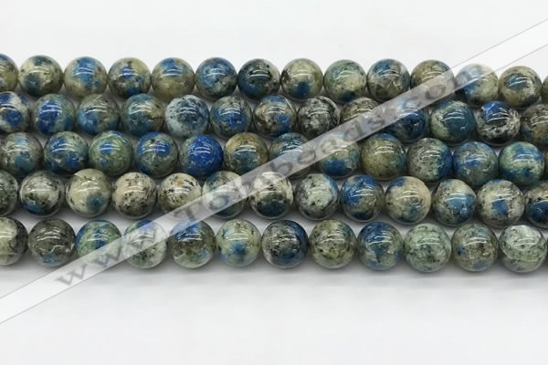 CKJ476 15.5 inches 10mm round natural k2 jasper beads wholesale