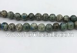 CKJ477 15.5 inches 12mm round natural k2 jasper beads wholesale