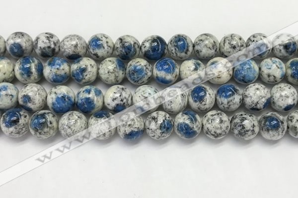 CKJ483 15.5 inches 10mm round natural k2 jasper beads