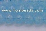 CKQ332 15.5 inches 12mm round dyed crackle quartz beads wholesale