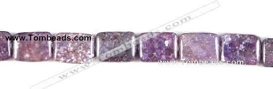 CKU10 15 inches 13*18mm rectangle purple kunzite beads wholesale