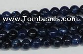 CKU100 15.5 inches 4mm round dyed kunzite beads wholesale