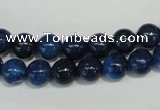 CKU102 15.5 inches 8mm round dyed kunzite beads wholesale