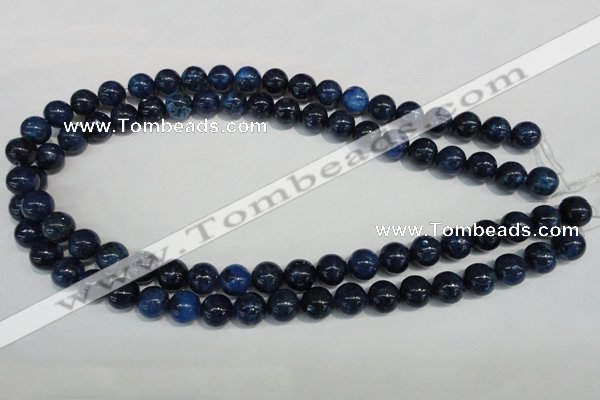 CKU103 15.5 inches 10mm round dyed kunzite beads wholesale