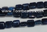 CKU115 15.5 inches 8*8mm square dyed kunzite beads wholesale