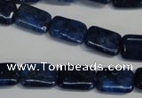 CKU123 15.5 inches 10*14mm rectangle dyed kunzite beads wholesale