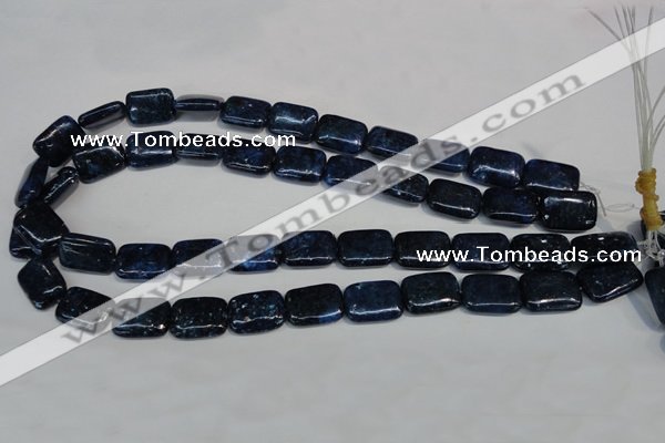CKU125 15.5 inches 13*18mm rectangle dyed kunzite beads wholesale