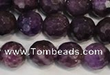 CKU25 15.5 inches 14mm faceted round purple kunzite beads wholesale