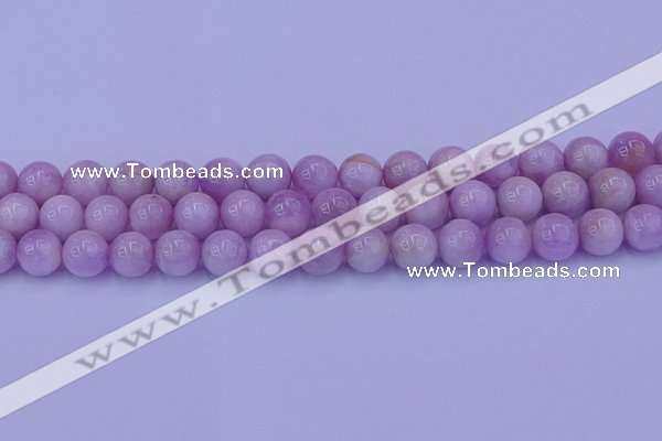 CKU264 15.5 inches 12mm round natural pink kunzite beads