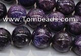 CKU30 15.5 inches 14mm round purple kunzite beads wholesale