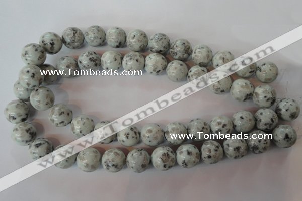 CKW06 15.5 inches 16mm round kiwi jasper gemstone beads