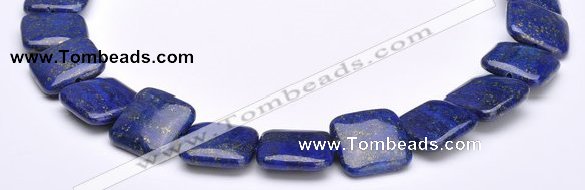 CLA02 Square 20*20mm deep blue dyed lapis lazuli gemstone beads