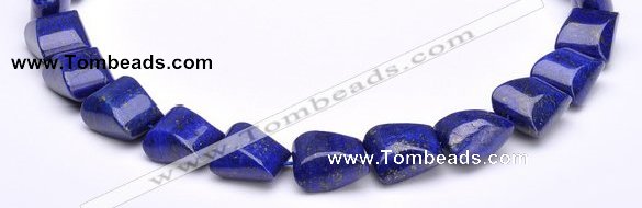 CLA30 14*18mm deep blue dyed lapis lazuli gemstone beads