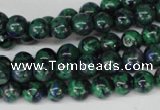 CLA480 15.5 inches 8mm round synthetic lapis lazuli beads