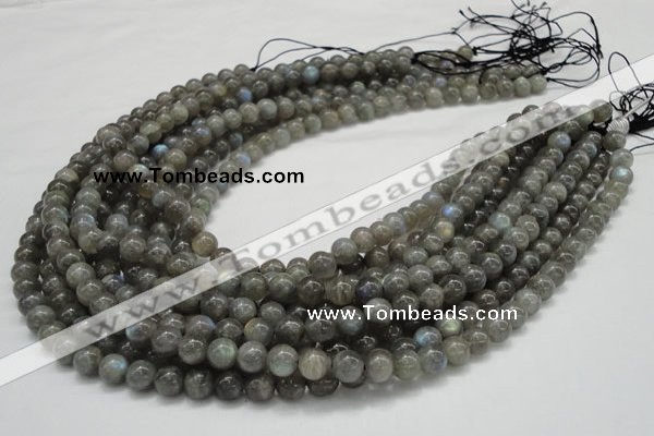CLB02 16 inches 8mm round labradorite gemstone beads wholesale