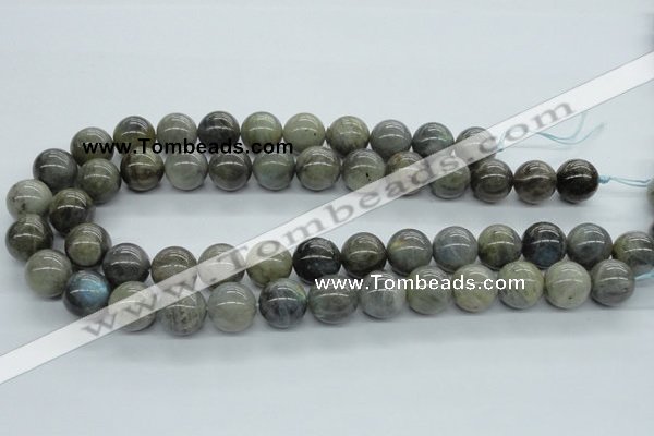 CLB103 15.5 inches 16mm round labradorite gemstone beads wholesale