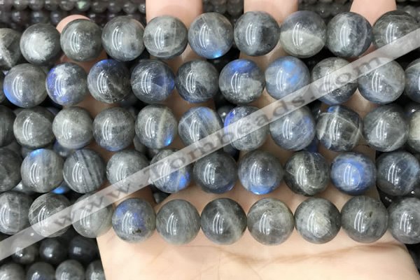 CLB1035 15.5 inches 12mm round labradorite beads wholesale