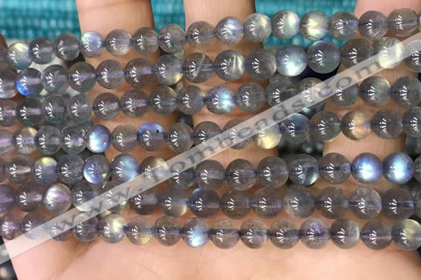 CLB1062 15.5 inches 6mm round natural labradorite gemstone beads