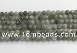 CLB1076 15.5 inches 8mm faceted round labradorite beads