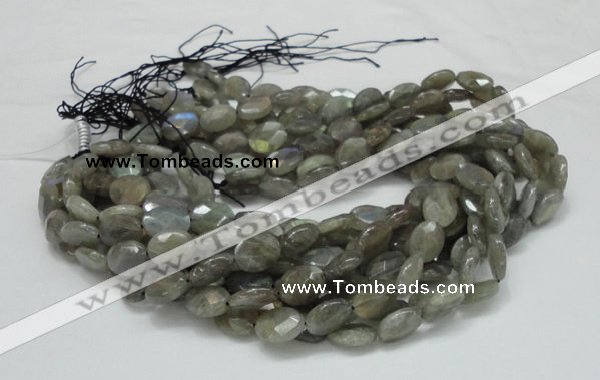 CLB11 16 inches 12*16mm faceted oval labradorite gemstone beads