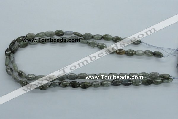CLB111 15.5 inches 8*12mm oval labradorite gemstone beads wholesale