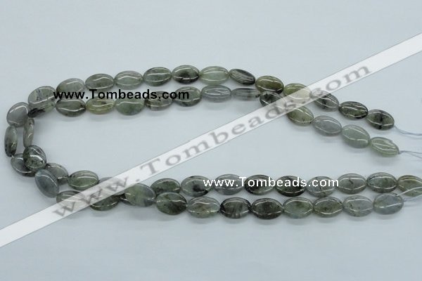 CLB112 15.5 inches 10*14mm oval labradorite gemstone beads wholesale