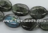 CLB114 15.5 inches 15*20mm oval labradorite gemstone beads wholesale