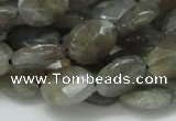 CLB12 16 inches 15*20mm faceted oval labradorite gemstone beads