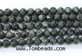 CLB1203 15.5 inches 10mm round black labradorite gemstone beads