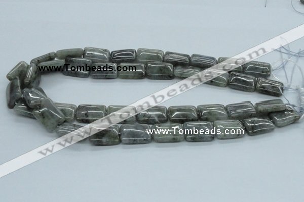 CLB123 15.5 inches 15*20mm rectangle labradorite gemstone beads wholesale